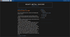 Desktop Screenshot of heavymetalsuicide.blogspot.com