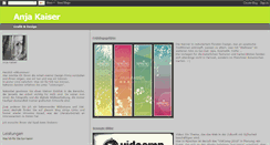 Desktop Screenshot of anja-kaiser.blogspot.com