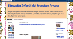 Desktop Screenshot of educacioninfantilarranz.blogspot.com