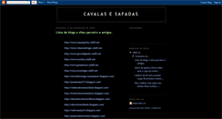 Desktop Screenshot of cavalasesafadas.blogspot.com