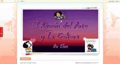 Desktop Screenshot of elen-elrincondelarteylacultura.blogspot.com