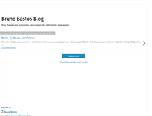 Tablet Screenshot of bastosbf.blogspot.com