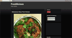 Desktop Screenshot of foodilicious-foodlover.blogspot.com