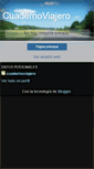Mobile Screenshot of elcuadernoviajero.blogspot.com