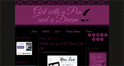 Desktop Screenshot of girlwithapenandadream.blogspot.com