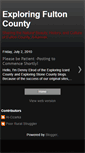 Mobile Screenshot of explorefulton.blogspot.com