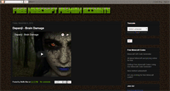 Desktop Screenshot of free-minecraft-premium-accounts.blogspot.com