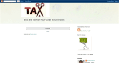 Desktop Screenshot of beatthetaxman-sanjeev.blogspot.com