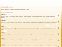 Tablet Screenshot of lineage2quest.blogspot.com