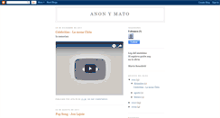 Desktop Screenshot of anonymato.blogspot.com
