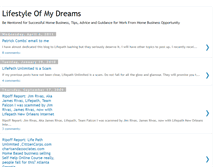 Tablet Screenshot of lifestyleofbanisdreams.blogspot.com