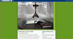 Desktop Screenshot of evangelicalmissionnetwork.blogspot.com