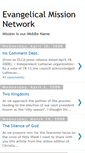 Mobile Screenshot of evangelicalmissionnetwork.blogspot.com
