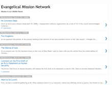 Tablet Screenshot of evangelicalmissionnetwork.blogspot.com