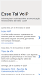 Mobile Screenshot of essetalvoip.blogspot.com