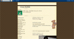 Desktop Screenshot of crazy-rabbit.blogspot.com