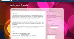 Desktop Screenshot of andersonsagenda.blogspot.com