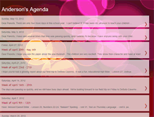 Tablet Screenshot of andersonsagenda.blogspot.com