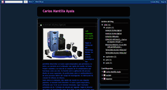 Desktop Screenshot of carlosmantila.blogspot.com