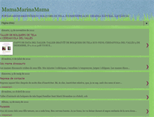 Tablet Screenshot of mamamarinamama.blogspot.com