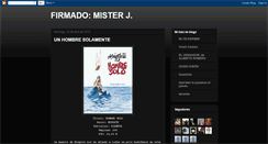 Desktop Screenshot of firmadomisterj.blogspot.com