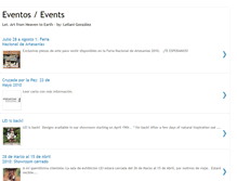 Tablet Screenshot of leiart-events.blogspot.com