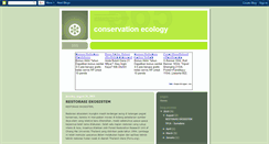 Desktop Screenshot of consecol.blogspot.com