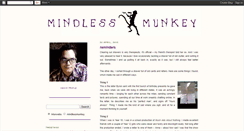 Desktop Screenshot of mindlessmunkey.blogspot.com