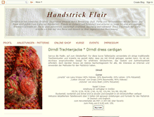 Tablet Screenshot of handstrick-flair.blogspot.com