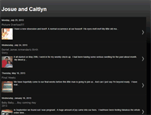 Tablet Screenshot of josueandcaitlyn.blogspot.com