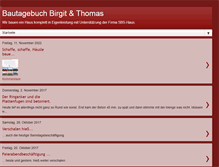 Tablet Screenshot of bautagebuch-birgit-thomas.blogspot.com