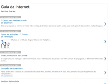 Tablet Screenshot of guiadainternet.blogspot.com