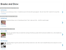 Tablet Screenshot of brookeanddrew.blogspot.com