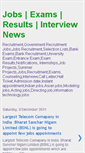 Mobile Screenshot of jobsexams.blogspot.com
