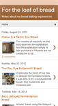 Mobile Screenshot of fortheloafofbread.blogspot.com