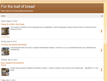 Tablet Screenshot of fortheloafofbread.blogspot.com