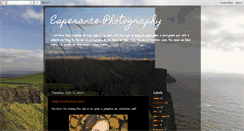 Desktop Screenshot of esperancephotography.blogspot.com