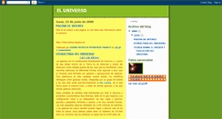 Desktop Screenshot of lindouniverso.blogspot.com