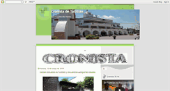 Desktop Screenshot of cronistadetultitlan.blogspot.com