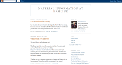 Desktop Screenshot of materialinformationathamline.blogspot.com