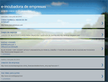 Tablet Screenshot of incubadoraticsesc.blogspot.com