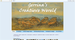 Desktop Screenshot of gerrinascreatievewereld.blogspot.com