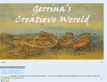 Tablet Screenshot of gerrinascreatievewereld.blogspot.com