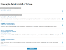 Tablet Screenshot of edupatrimonialvirtual.blogspot.com