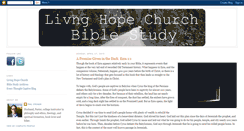 Desktop Screenshot of hccbiblestudy.blogspot.com