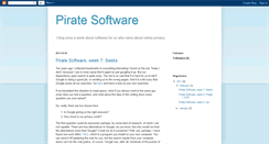 Desktop Screenshot of pirate-software.blogspot.com