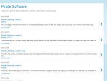 Tablet Screenshot of pirate-software.blogspot.com