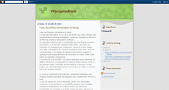 Desktop Screenshot of fpprojetosbrasil.blogspot.com