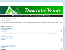 Tablet Screenshot of dominioverde.blogspot.com