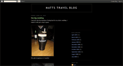 Desktop Screenshot of matts-travel-journal.blogspot.com